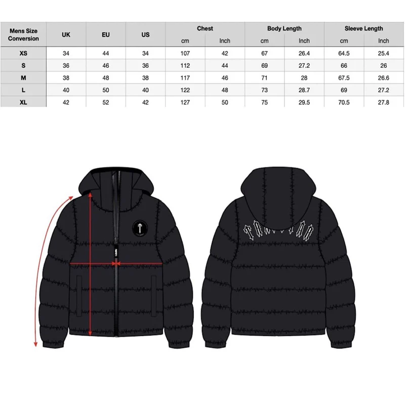 Trapstar Irongate Detachable Hooded Puffer Jacket - Ice Blue - Image 4